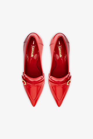 Susan Pump In Scarlet Patent Leather