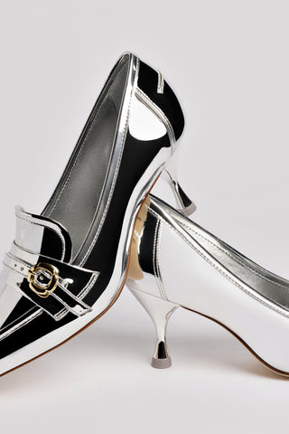Susan Pump In Silver Specchio