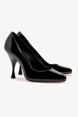 Michelle Pump In Black Patent Leather