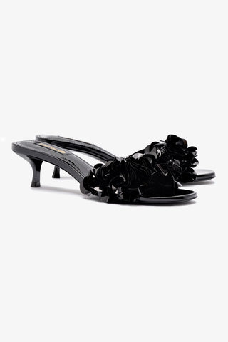 Greta Disco In Black Patent Leather