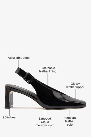 Katie Pump Black Patent Leather