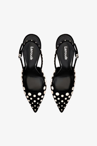 Kaitlan Studs Pump In Black Suede