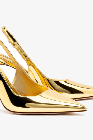 Kaitlan Pump In Gold Specchio