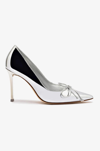 Linda Pump In Silver Specchio