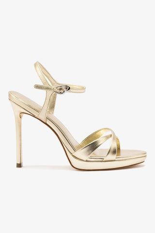 Angelina Sandal In Gold Metallic Leather