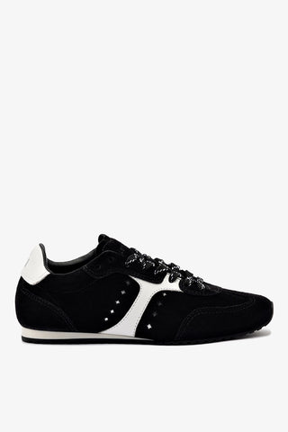 Stella Sneaker In Black Suede