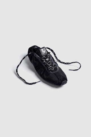 Stella Lite Sneaker In Black Nylon and Suede Sneaker Larroudé