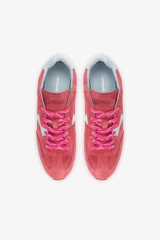 Stella Sneaker In Lampone Suede