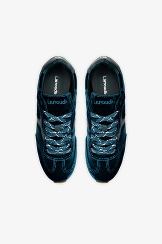 Stella Sneaker In Deepsea Velvet