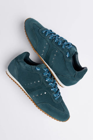 Stella Sneaker Deep Sea Suede