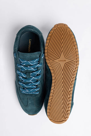 Stella Sneaker Deep Sea Suede