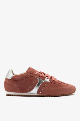 Stella Sneaker Dusty Rose Suede