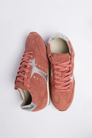 Stella Sneaker Dusty Rose Suede