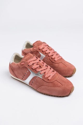 Stella Sneaker Dusty Rose Suede