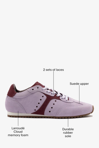 Stella Sneaker Iris Suede