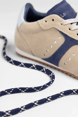 Stella Sneaker Oyster Gray Suede