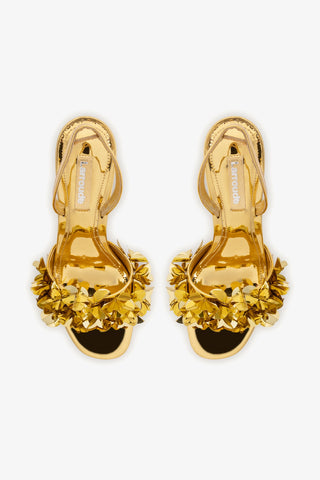 Morgan Sandal In Gold Specchio