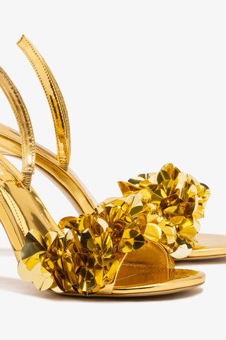 Morgan Sandal In Gold Specchio
