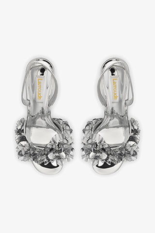 Morgan Sandal In Silver Specchio