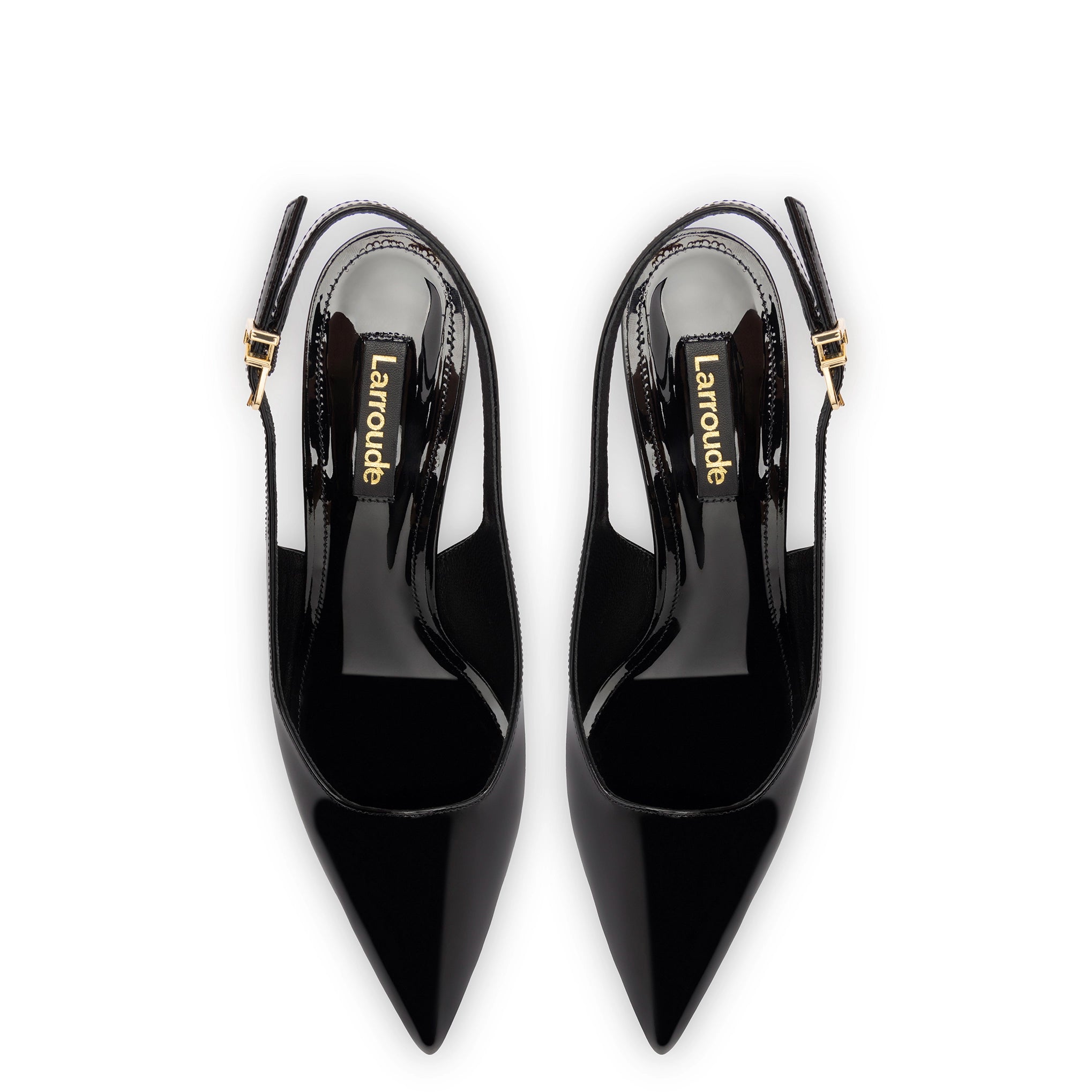 Loulou Pump In Black Patent Leather