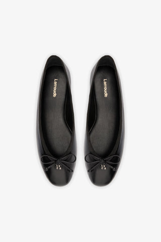 Pavlova Ballet Flat In Black Leather