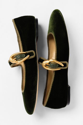 Verona Ballet Flat Bosco Velvet