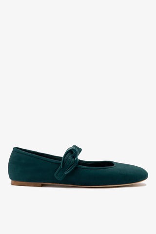 Verona Ballet Flat Deepsea Velvet