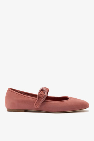 Verona Ballet Flat Dusty Rose Suede