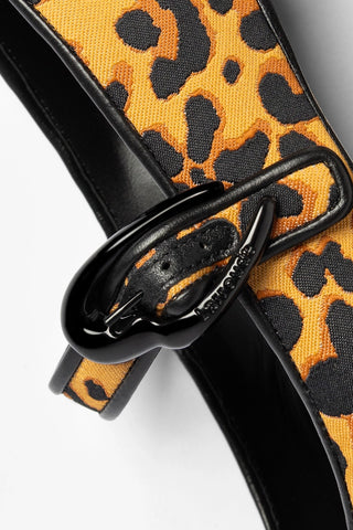 Verona Ballet Flat Leopard Jacquard Ballet Flat Larroude
