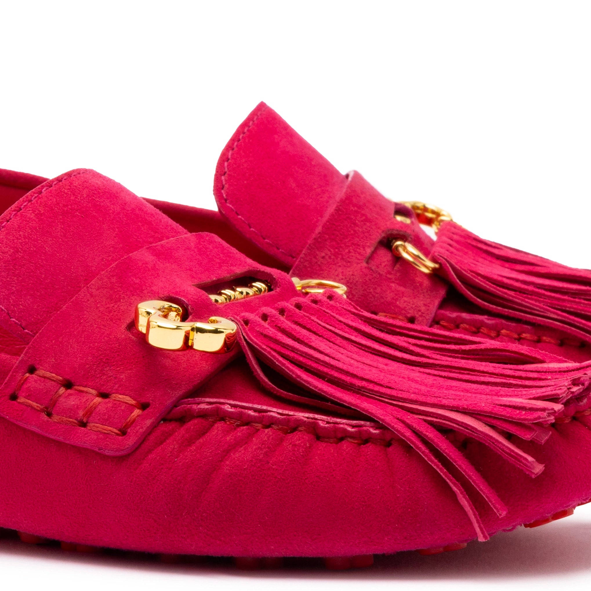 Joy Mocassin In Pink Suede