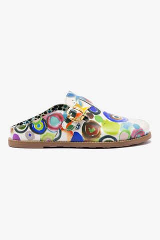 Larroudé x Libertine Milan Clog In JH Gouache