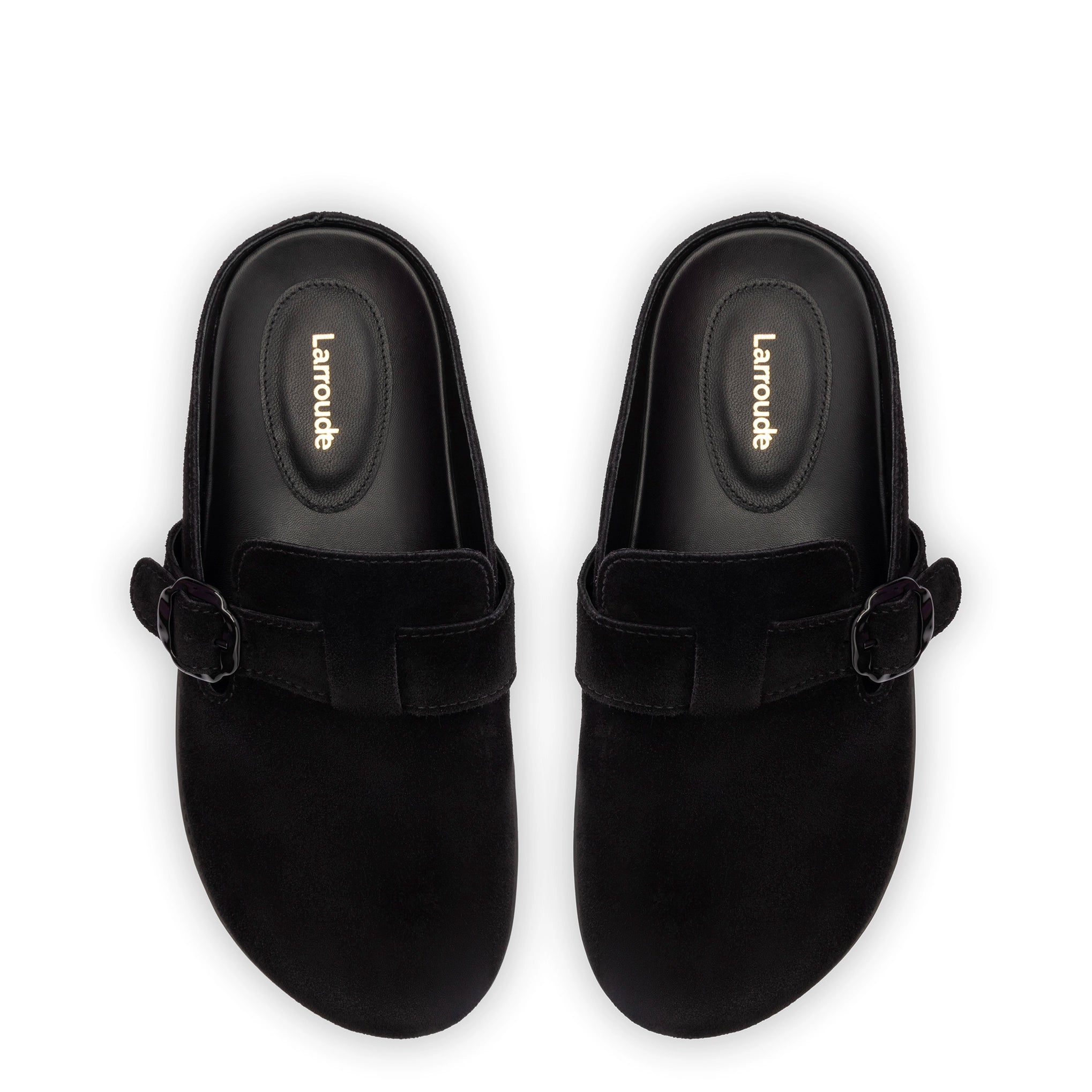 Milan Clog In Black Suede