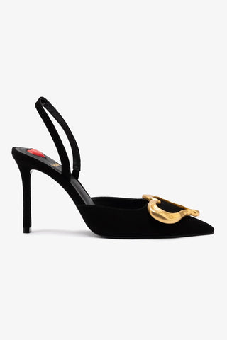 Amore Pump In Black Leather