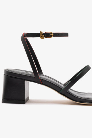 Biarritz Block In Black Leather