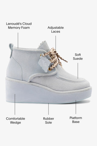 Chani Wedge In Maya Suede