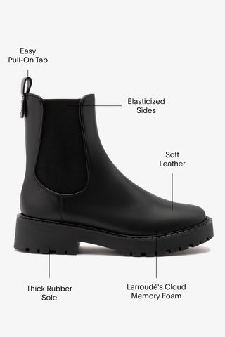 Sancha Boot In Black Leather