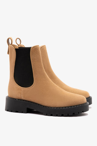 Sancha Boot In Peanut Suede