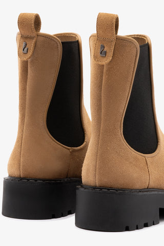 Sancha Boot In Peanut Suede