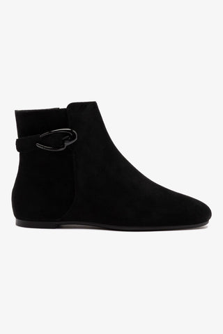 Mini Verona Boot In Black Suede