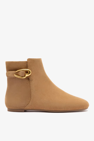 Mini Verona Boot In Peanut Suede