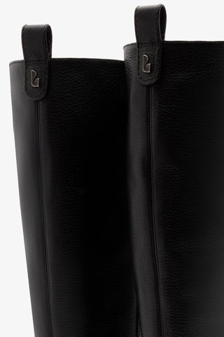 Florencia Boot In Black Leather