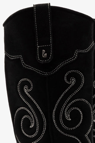 Paloma Boot In Black Suede