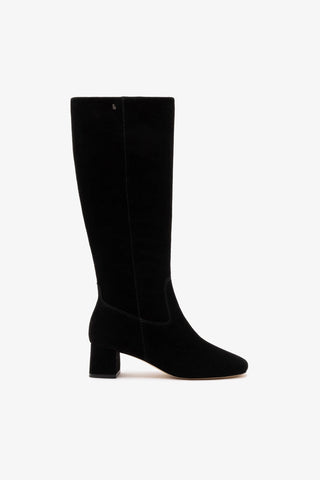 Edie Boot In Black Suede