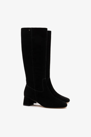 Edie Boot In Black Suede