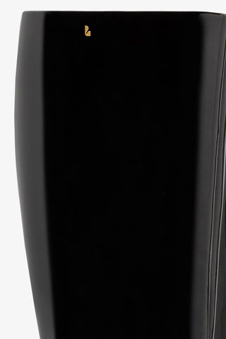 Edie Boot In Black Patent Leather