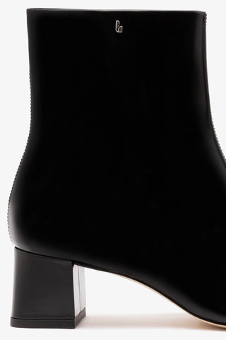 Mini Edie Boot In Black Box Leather