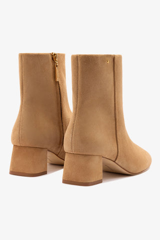 Mini Edie Boot In Peanut Suede