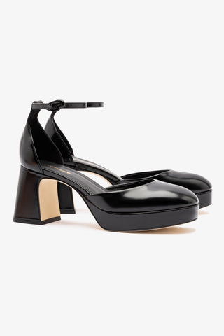 Ari Verona Low Pump In Black Box Leather