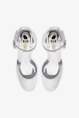 Ari Verona Low Pump In Silver Specchio
