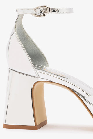 Ari Verona Low Pump In Silver Specchio